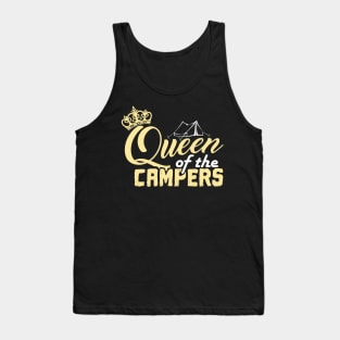 'Queen of the Camper' Awesome Camping Gift Tank Top